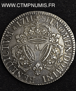 ,LOUIS,XIV,ECU,,3,COURONNES,1711,M,TOULOUSE,