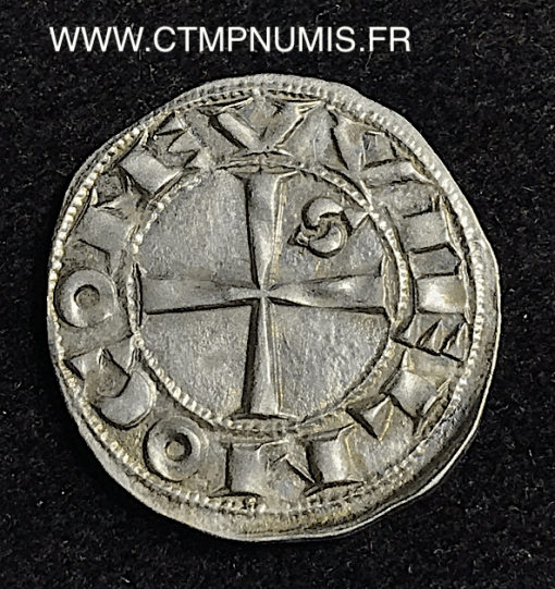 ,DENIER,ARGENT,GUILLAUME,IX,TOULOUSE,