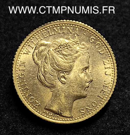 ,MONNAIE,PAYS,BAS,10,GULDEN,OR,1898,SUP,