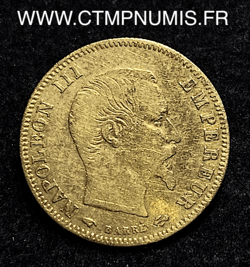 ,EMPIRE,5,FRANCS,OR,NAPOLEON,III,1856,PARIS,