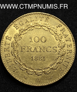 ,REPUBLIQUE,100,FRANCS,OR,GENIE,1881,A,PARIS,