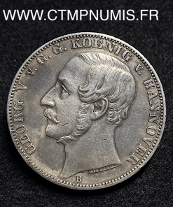 ,ALLEMAGNE,HANOVRE,1,THALER,ARGENT,1863,