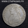 ,ROYALE,LOUIS,XVI,ECU,ARGENT,1785,R,ORLEANS,