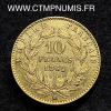 ,10,FRANCS,OR,NAPOLEON,III,1864,STRASBOURG,