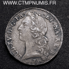 ,ROYALE,LOUIS,XV,ECU,ARGENT,1766,PAU,