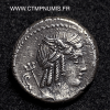 ,REPUBLIQUE,DENIER,ARGENT,JULIA,QUADRIGE,