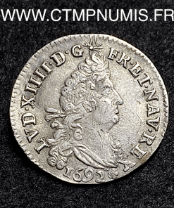 ,ROYALE,LOUIS,XIV,4,SOLS,AUX,2,L,1692,TOULOUSE,