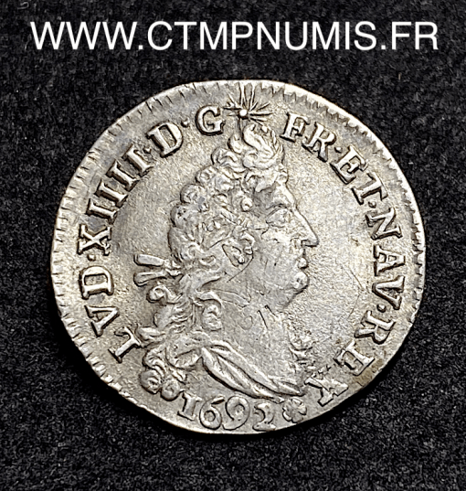 ,ROYALE,LOUIS,XIV,4,SOLS,AUX,2,L,1692,TOULOUSE,