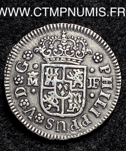 ,ESPAGNE,1/2,REAL,ARGENT,1738,MADRID,