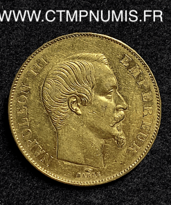 ,EMPIRE,50,FRANCS,OR,NAPOLEON,III,1856,PARIS,