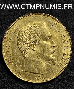 ,EMPIRE,50,FRANCS,OR,NAPOLEON,III,1858,PARIS,