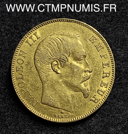 ,50,FRANCS,OR,NAPOLEON,III,1859,STRASBOURG,