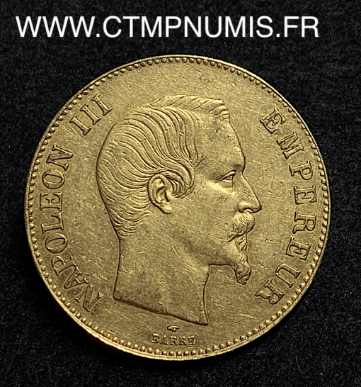 ,EMPIRE,100,FRANCS,OR,NAPOLEON,III,1858,PARIS,