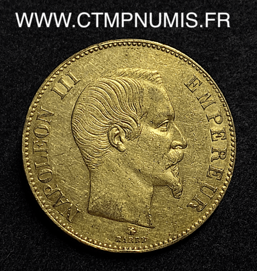 ,100,FRANCS,OR,NAPOLEON,III,1859,STRASBOURG,