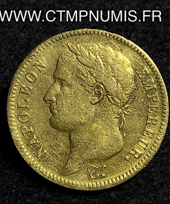 ,EMPIRE,40,FRANCS,OR,NAPOLEON,I°,1812,A,PARIS,