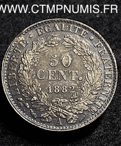 ,REPUBLIQUE,50,CENTIMES,CERES,1882,A,PARIS,