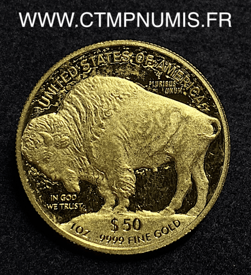 ,MONNAIE,ETATS,UNIS,50,DOLLAR,OR,BUFFALO,20210,BISON,1,ONCE,OR,PUR,