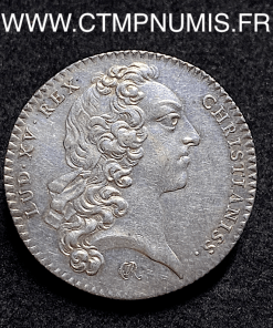 ,JETON,ARGENT,BRETAGNE,LOUIS,XV,1744,RENNES,