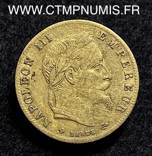 ,MONNAIE,EMPIRE,5,FRANCS,OR,NAPOLEON,III,TETE,LAUREE,1866,BB,STRASBOURG,