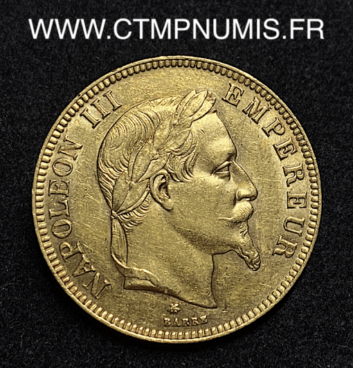 ,100,FRANCS,OR,NAPOLEON,III,1868,A,PARIS,