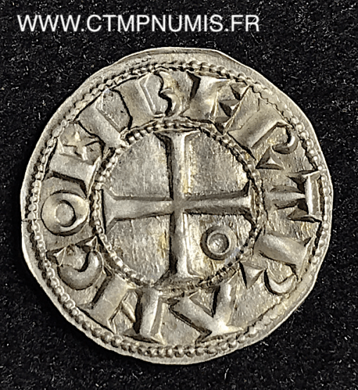 ,MONNAIE,FEODALE,LANGUEDOC,DENIER,ARGENT,BERTRAND,TOULOUSE,