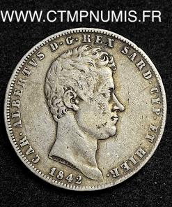 ,5,LIRE,ARGENT,CHARLES,ALBERT,1842,GENES,