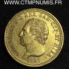 ,ITALIE,80,LIRE,OR,CHARLES,FELIX,1825,TURIN,