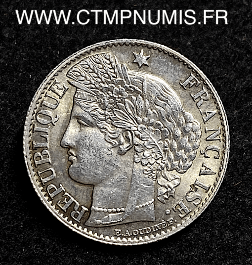 ,50,CENTIMES,ARGENT,1887,A,PARIS,SPL,