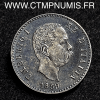 ,50,CENTESIMI,ARGENT,UMBERTO,1889,R,ROME,