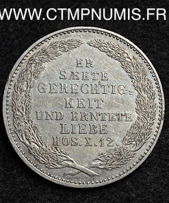 ,ALLEMAGNE,SAXE,1/3,DE,THALER,ARGENT,1854,