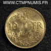 ,MONNAIE,SUISSE,10,FRANCS,OR,VRENELI,1916,