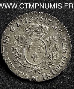 ,MONNAIE,ROYALE,LOUIS,XVI,1/10,ECU,ARGENT,1779,M,TOULOUSE,