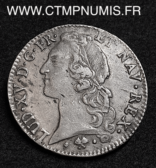 ,ROYALE,LOUIS,XV,ECU,ARGENT,,1765,L,BAYONNE,