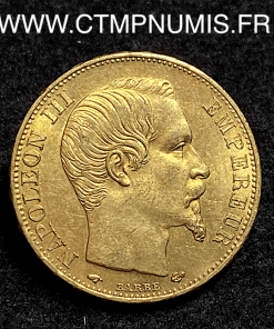 ,EMPIRE,20,FRANCS,OR,NAPOLEON,III,1857,PARIS,