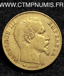 ,20,FRANCS,OR,NAPOLEON,II,1856,STRASBOURG,