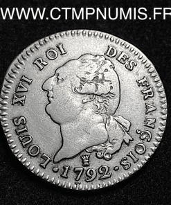 ,30,SOLS,ARGENT,CONSTITUTION,1792,I,LIMOGES