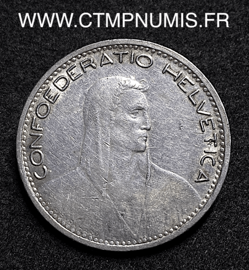 ,SUISSE,5,FRANCS,ARGENT,1923,B,BERNE,