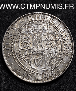 ,GRANDE,BRETAGNE,SHILLING,ARGENT,1894,