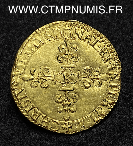 ,CHARLES,IX,ECU,OR,AU,SOLEIL,1567,K,BORDEAUX,