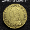 ,ROYALE,LOUIS,XV,DEMI,LOUIS,OR,1726,G,POITIERS,