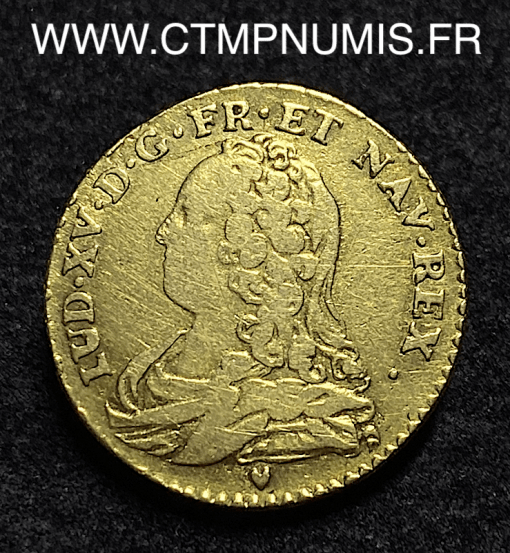 ,ROYALE,LOUIS,XV,DEMI,LOUIS,OR,1726,G,POITIERS,