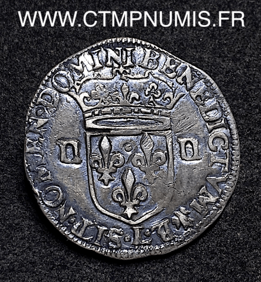 ,LOUIS,XIV,1/4,ECU,ARGENT,1649,L,BAYONNE,