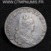 ,ROYALE,1/3,ECU,DE,FRANCE,ARGENT,LOUIS,XV,1721,T,NANTES,