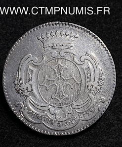 ,JETON,ARGENT,LOUIS,XV,LANGUEDOC,OCCITANIE,1764,