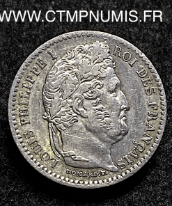 ,MONNAIE,ROYALE,LOUIS,PHILIPPE,25,CENTIMES,ARGENT,1845,PARIS,