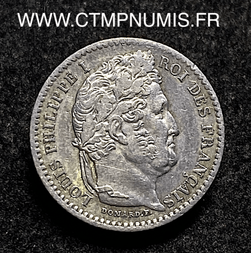 ,MONNAIE,ROYALE,LOUIS,PHILIPPE,25,CENTIMES,ARGENT,1845,PARIS,