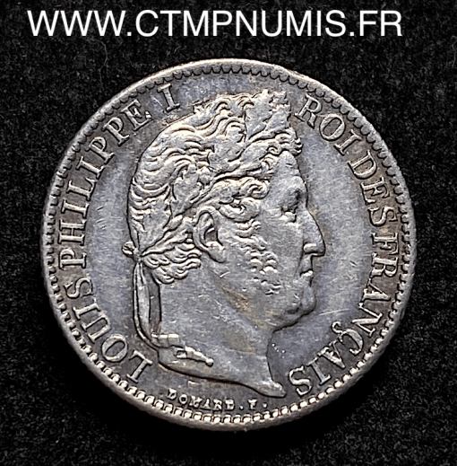 ,ROYALE,LOUIS,PHILIPPE,1/2,FRANC,ARGENT,1842,PARIS,