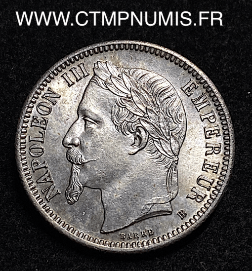 ,EMPIRE,1,FRANC,ARGENT,NAPOLEON,III,1870,BB,STRASBOURG,