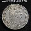 ,MONNAIE,ROYALE,LOUIS,XIV,1/2,ECU,AUX,3,COURONNES,ARGENT,1712,PARIS,