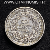 ,MONNAIE,ARGENT,50,CENTIMES,CERES,1850,A,PARIS,